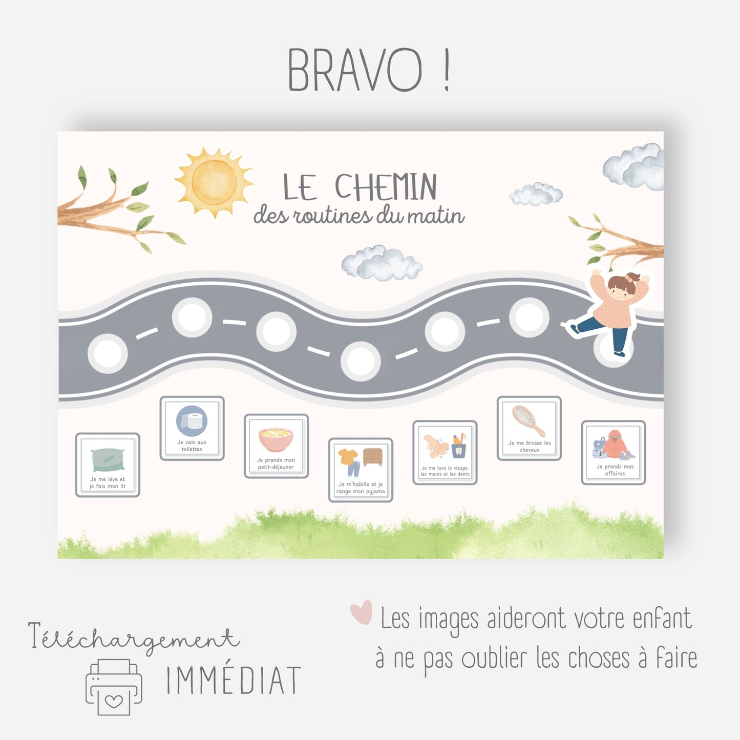 Les chemins des routines Little Cabane