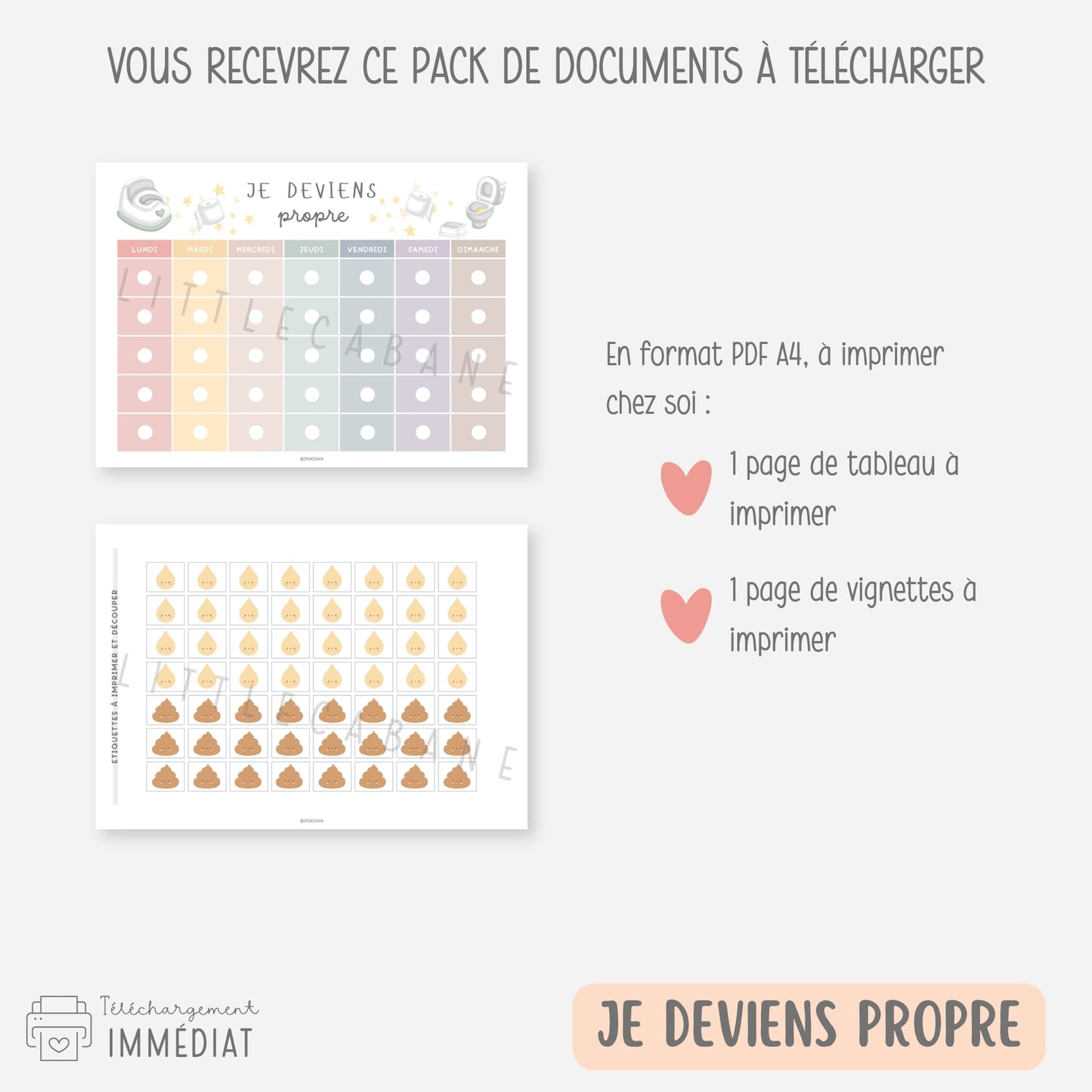 PACK Rentrée école maternelle, Semainiers, Routines, Calendriers et Tableaux de progrès
