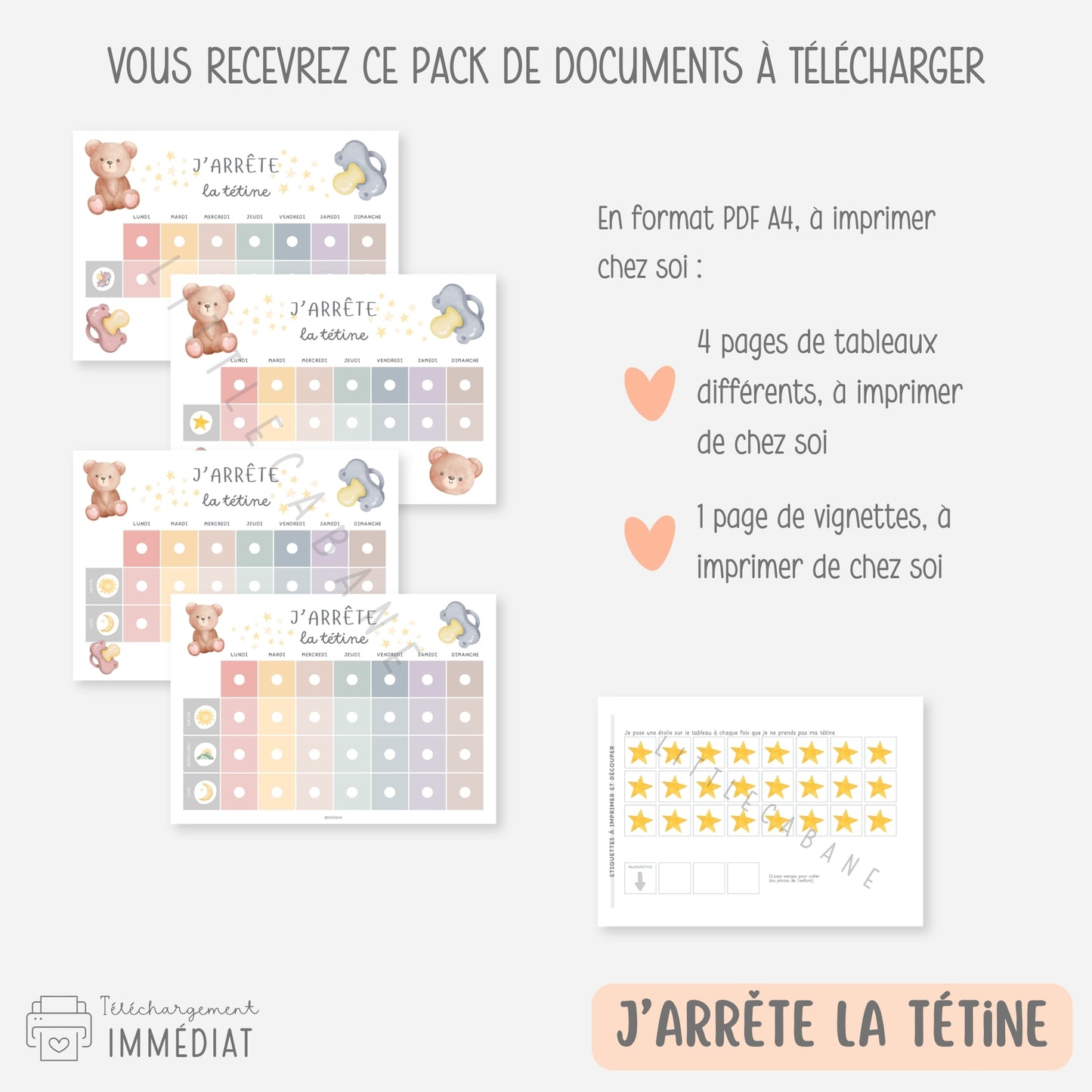 PACK Rentrée école maternelle, Semainiers, Routines, Calendriers et Tableaux de progrès