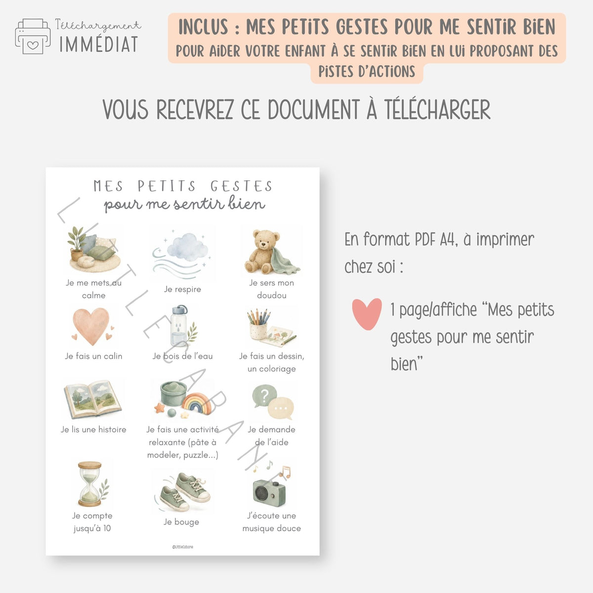 PACK Semainier enfant maternelle, Planning semaine, Routine, Frise du temps, Tableaux de progrès