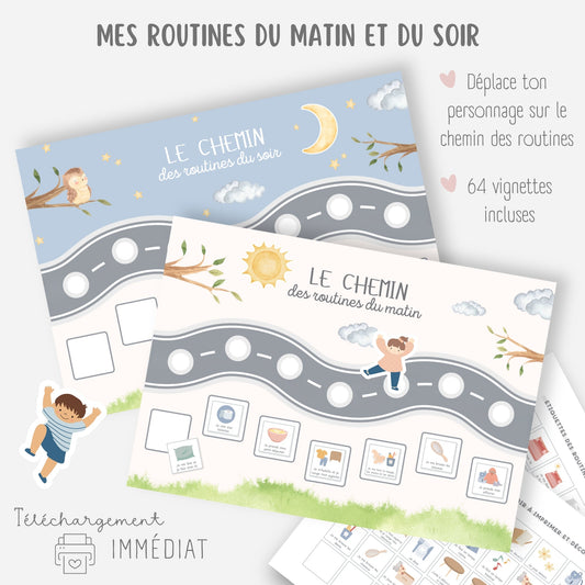 Les chemins des routines Little Cabane