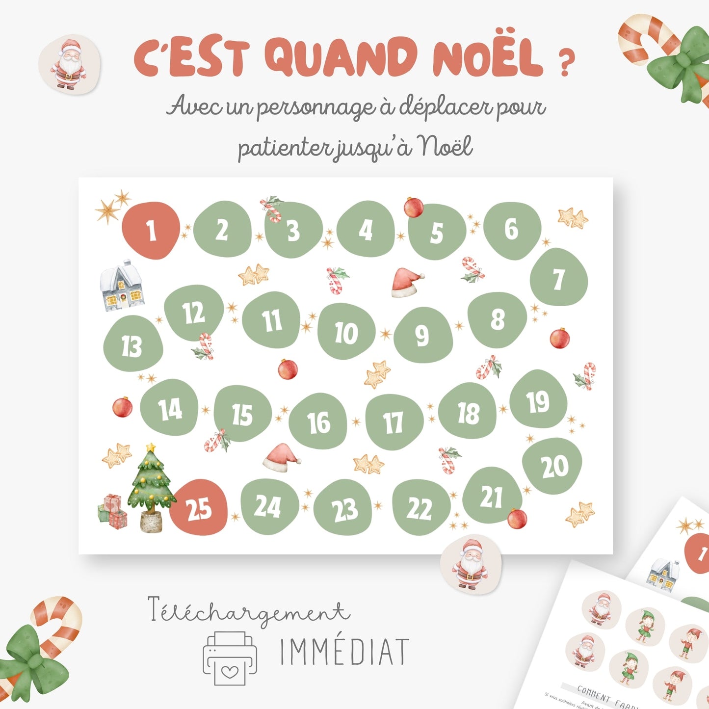 Chemin du Père Noël Little Cabane