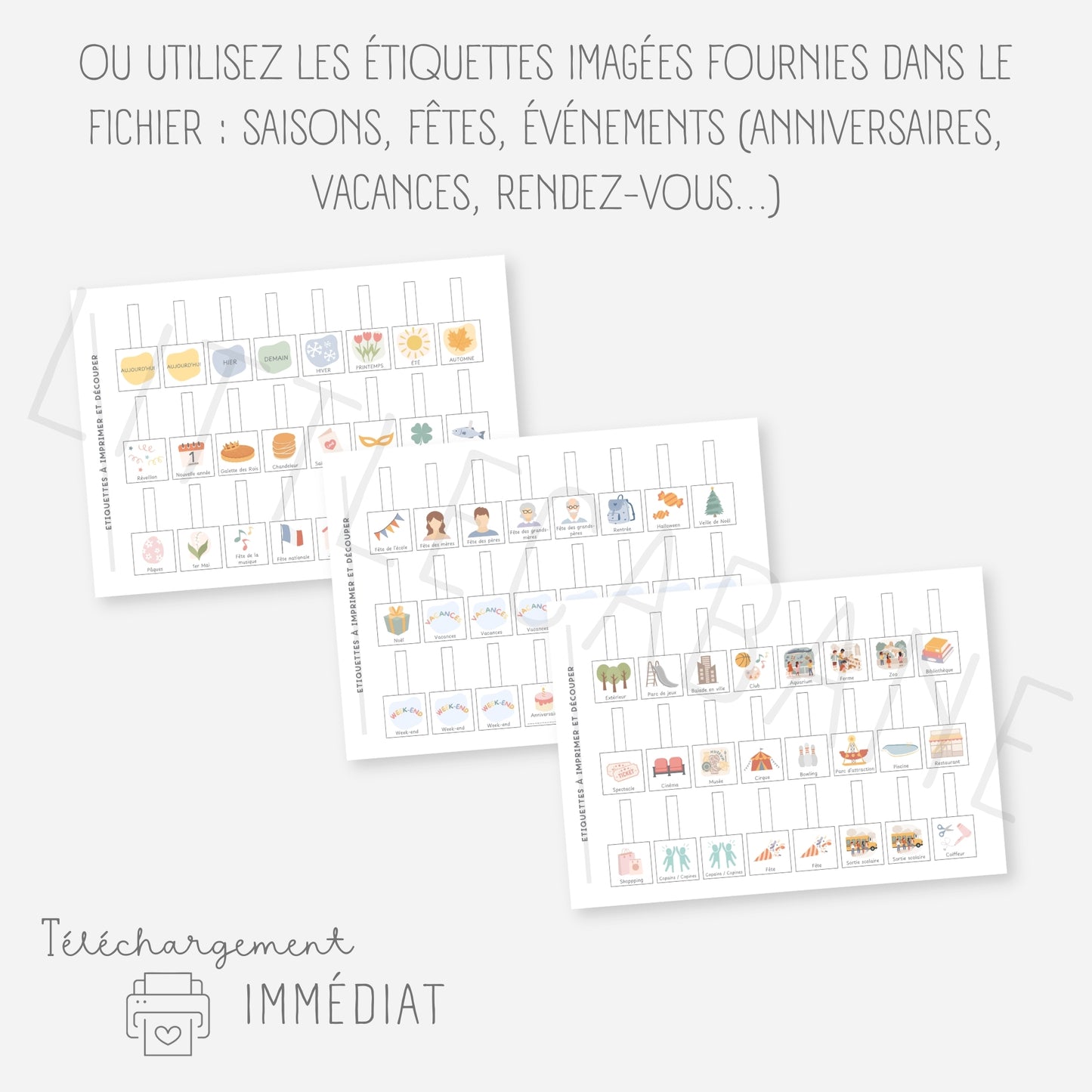 Poutre du temps Montessori 2026