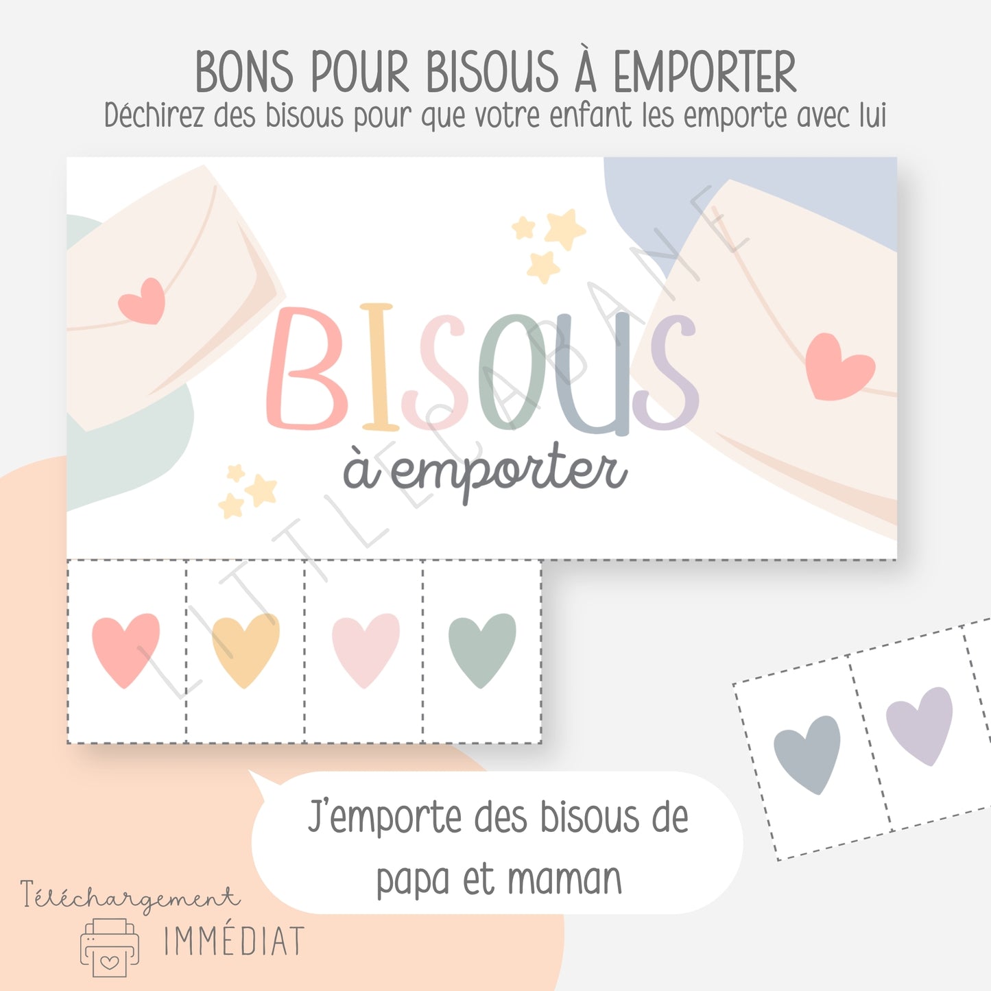 Affiche premier jour d'école, Pack rentrée scolaire