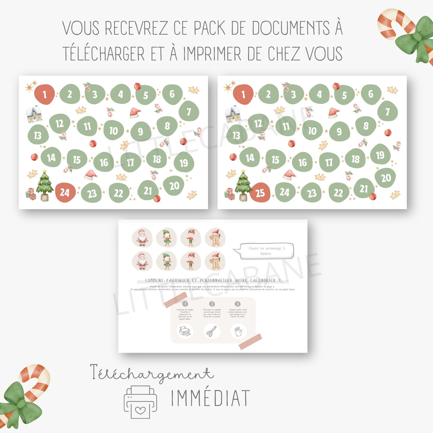 Chemin du Père Noël Little Cabane